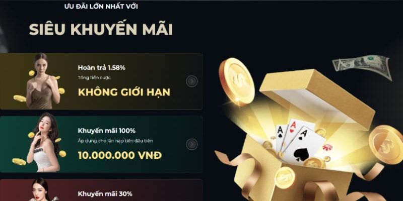 Các ưu đãi hấp dẫn dành cho anh em cược thủ khi đến với trang cá cược